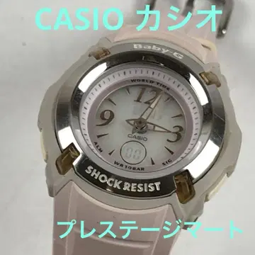 CASIO 카시오 Baby-G 손목시계 화이트 여성용 브랜드