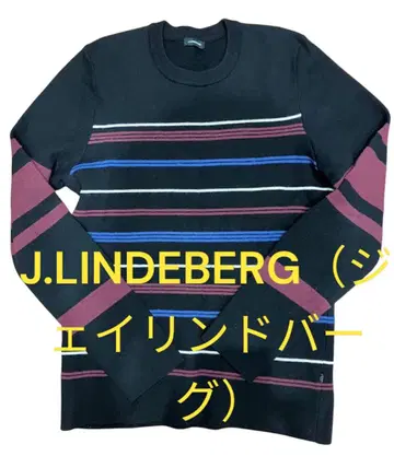 J.LINDEBERG 남성용 긴팔 스웨터 골프 남성용 긴팔 스웨터