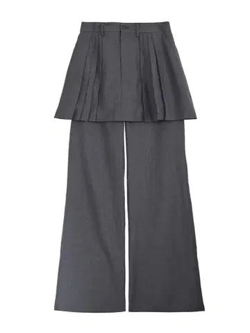 Ameri 완판템 PLEATS MINI SKIRT SET PANTS
