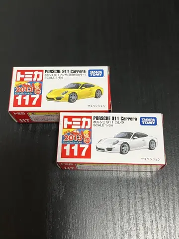 토미카 포르쉐 911 Carrera 초회 한정 컬러 묶음 판매