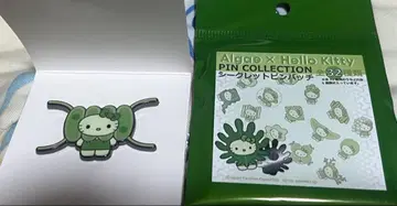 Algae x Hello Kitty 핀 배지 일본 파빌리오 산리오