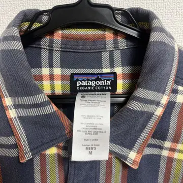 patagonia 체크 무늬 셔츠 M 사이즈