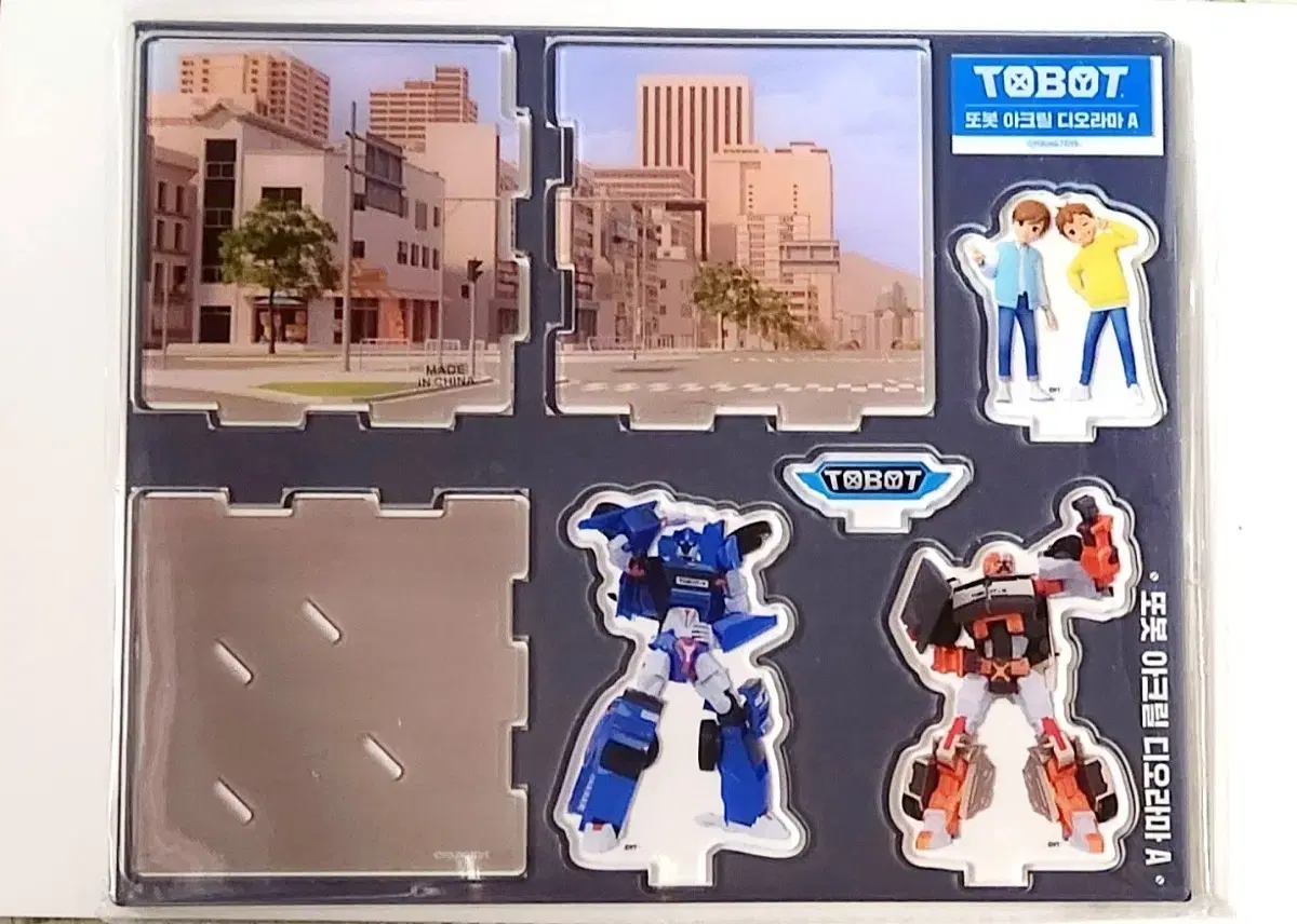 Tobot Hana Duri X Y Diorama Acrylic Sealed For Sale #또봇팝업