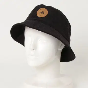 [ 미사용 새상품 ] adidas 코듀로이 버킷 햇 블랙