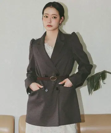 [ 완판 ] S 사이즈 코코딜 택 포함 새상품 롱 더블 자켓