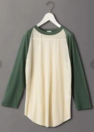 6(ROKU) SHEER RAGLAN SLEEVE 티셔츠