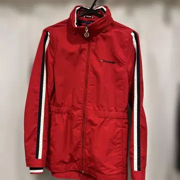 타미힐피거 나일론 자켓 여성용 빨간색