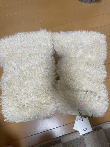 SLY 레그 워머 아이보리