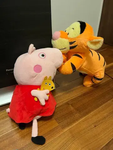 페파 피그 & 티거 봉제 인형 세트
