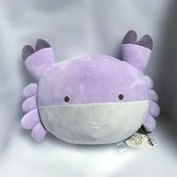 무엇이든 생물 BIG 봉제 인형 스베스베만쥬가니 보라색 게 게