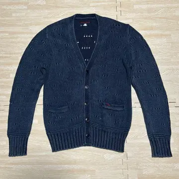BLUE BLUE 블루블루 인디고 가디건 코튼 데님
