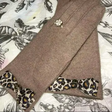 컬리 컬렉션 장갑 (브라운)