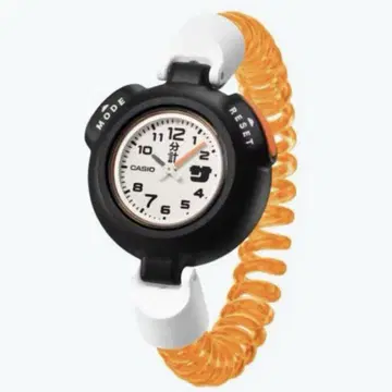 새상품 카시오 CASIO 사우나 손목시계 SAN-100H-7BJR 오렌지