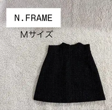 N. FRAME 블랙 미니 스커트 M 사이즈