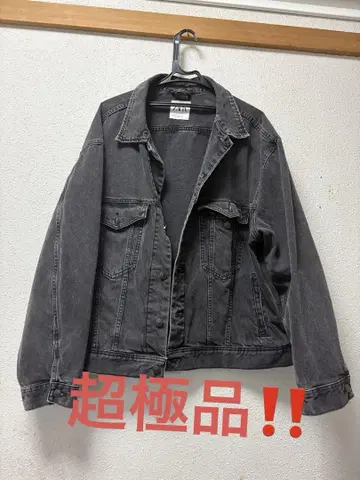 그레이 데님 자켓
