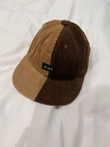 HUF 코듀로이 캡 브라운/베이지