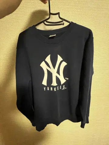 New York Yankees 트레이닝복 네이비색