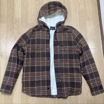 L.L.Bean 체크 자켓 블루종 아우터 구제 의류 가을 겨울