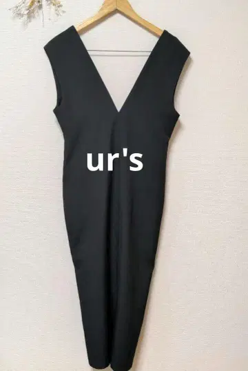 ur's 유어즈 원피스 무지 심플 블랙