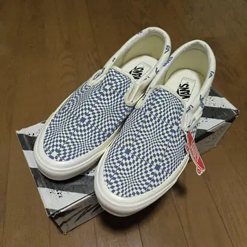 VANS 클래식 슬립온 체크 무늬