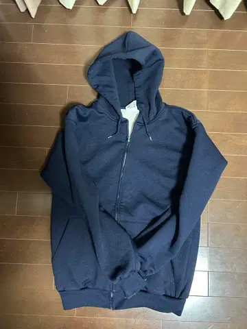 90s 안감 기모 지퍼 후드티 PLUMA USA 데드스탁 아메카지