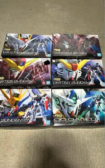 (새상품, 미사용) RG 건담 프라모델 세트!