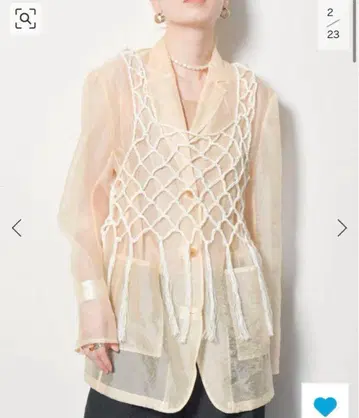 CITYSHOP FRINGE 베스트 프린지 뷔스티에