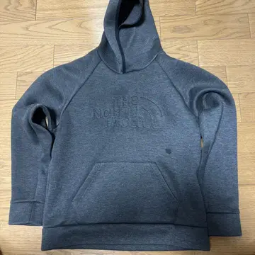 THE NORTH FACE 그레이 후드티 후드 부착