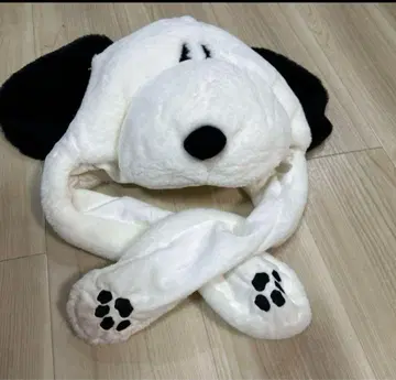 새상품급 스누피 유니버셜 모자 USJ 팬캡 귀 쫑긋