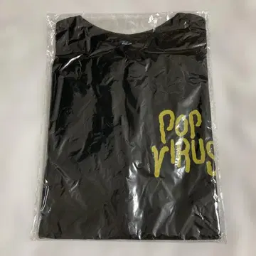 호시노 겐 POP VIRUS WORLD TOUR 티셔츠 / 블랙