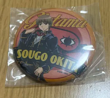 은혼 캔뱃지 오키타 소고 파우치