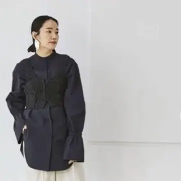 TODAYFUL Gather Sleeve Typewriter Blouse