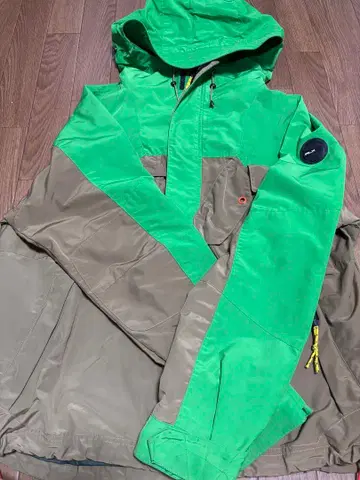 랄프 로렌 RLX 마운틴 파카 낚시 그린 녹색 L