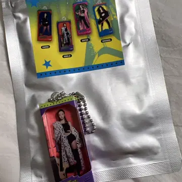 aespa RichMan popup 미니어처 키링 지젤