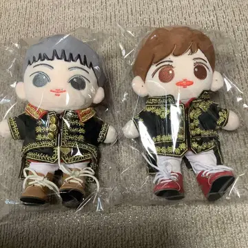 동방신기 유노 창민 봉제 인형 황제 의류