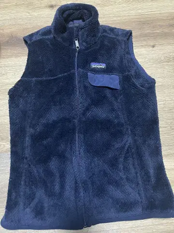 patagonia 네이비 플리스 베스트 S 사이즈