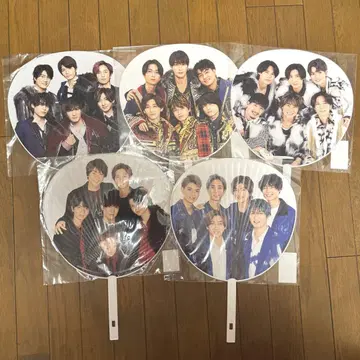 SixTONES 집합 부채 카운콘 정리 5개 쟈니즈 아이돌
