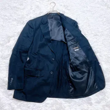 새상품급 유니클로 프리미엄 린넨 자켓 M 블랙