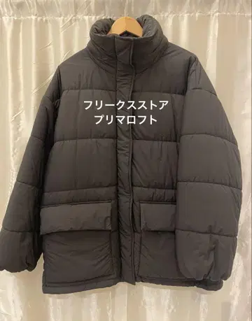 FREAK'S STORE 블랙 다운 자켓 프리마로프트 블랙