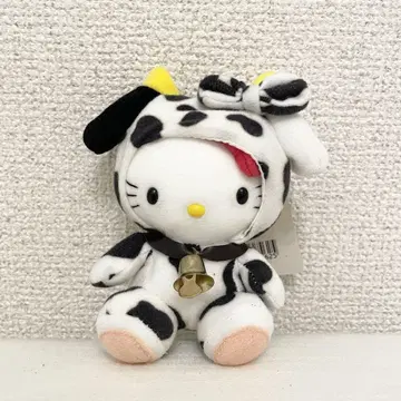 지역 한정 키티 소 키티 봉제 인형 키링