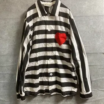 SUGARCANE 보더 셔츠 동양 엔터프라이즈 프리즈너 셔츠