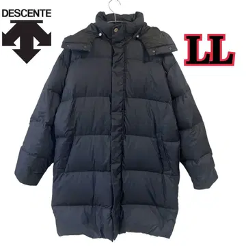 DESCENTE 네이비 다운 자켓 LL