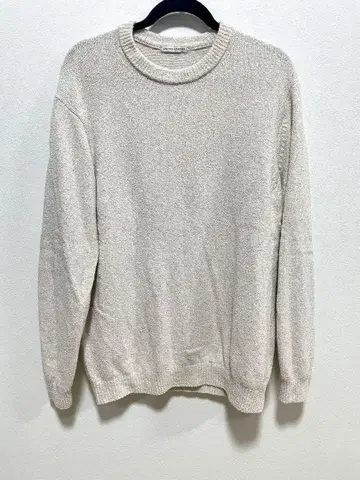 새상품급 UNITED ARROWS 베이지 크루넥 니트