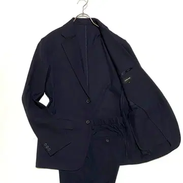 새상품급 GLOBAL WORK 셋업 수트 비즈니스 네이비 XL