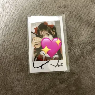 CUTIE STREET 온특 후루사와 리사 친필 사인 폴라로이드