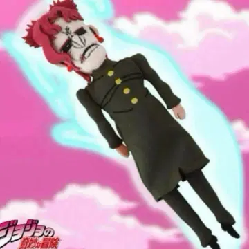 죠죠의 기묘한 모험 영혼이 빠져나간 카쿄인 노리아키 인형 마스코트 파우치