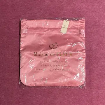 Maison de FLEUR 더블 리본 토트백