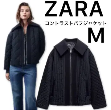 ZARA 대비 퍼프 자켓 M 사이즈