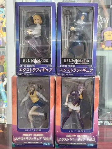 MELTY BLOOD 엑스트라 피규어 4체 세트