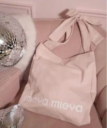 mieyamieya 미야미야 리본 토트백